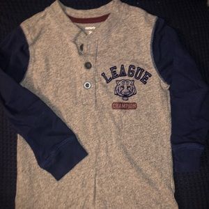 Carter’s Henley Long Sleeve Shirt